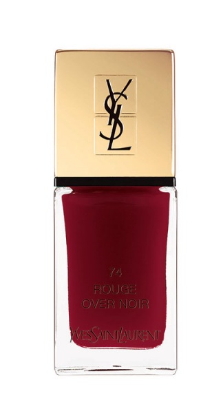 YSL Beauté La Laque Couture No. 74 Rouge Over Noir